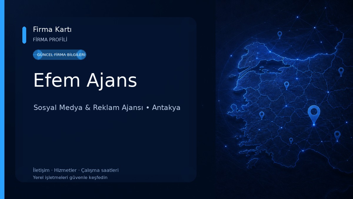 Efem Ajans Sosyal Medya & Reklam Ajansı