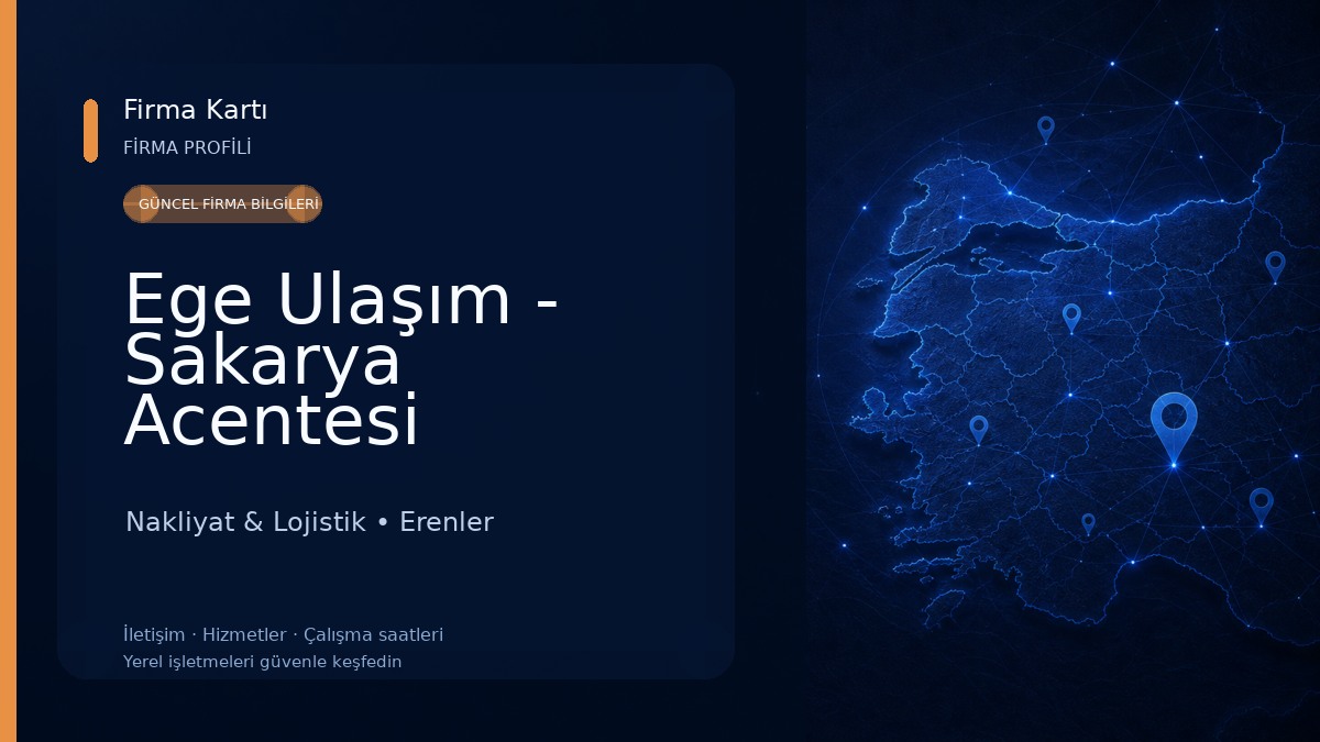 Ege Ulaşım - Sakarya Acentesi