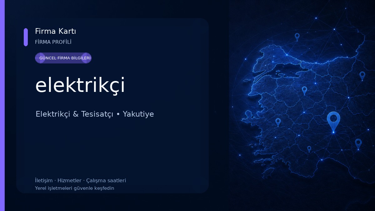 elektrikçi