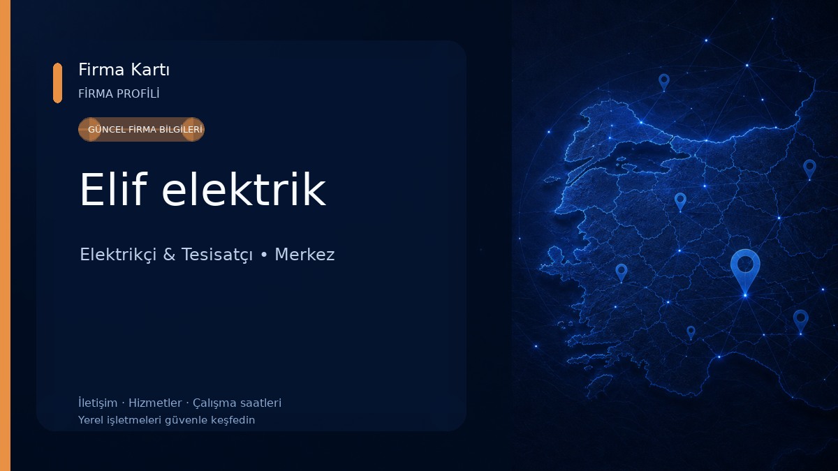 Elif elektrik