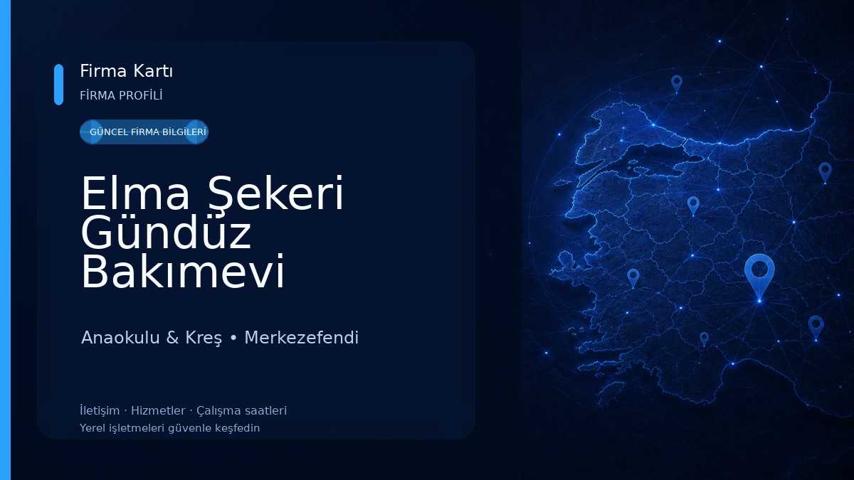 Elma Şekeri Gündüz Bakımevi