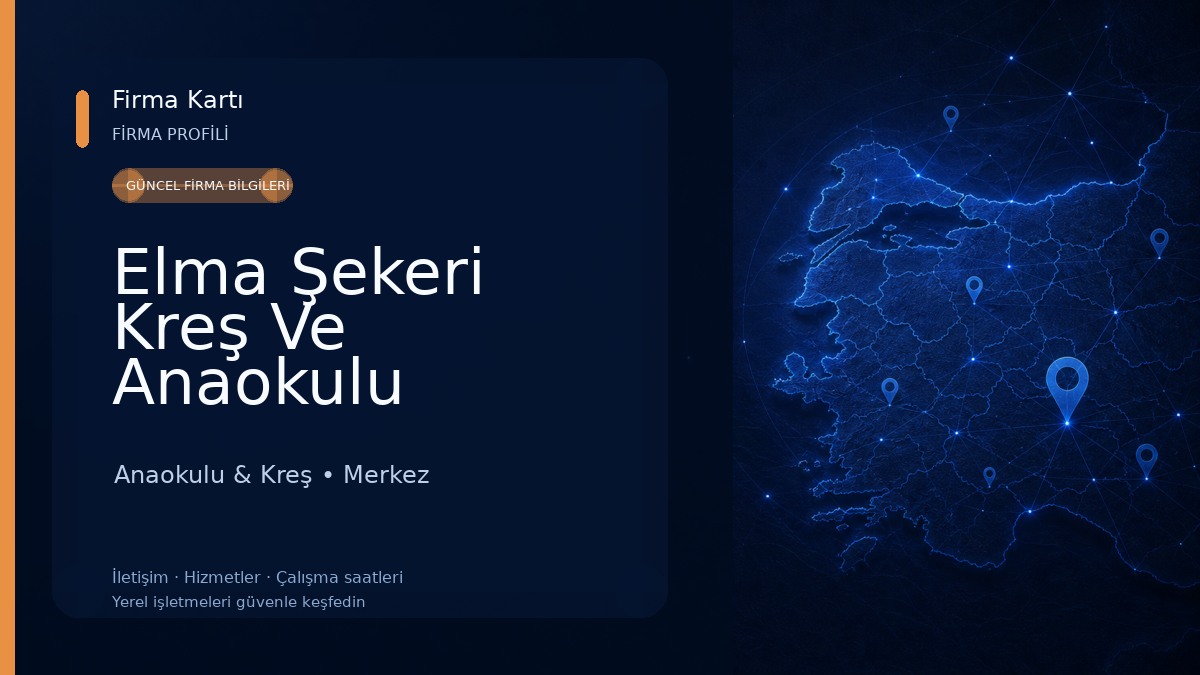 Elma Şekeri Kreş Ve Anaokulu Anaokulu & Kreş