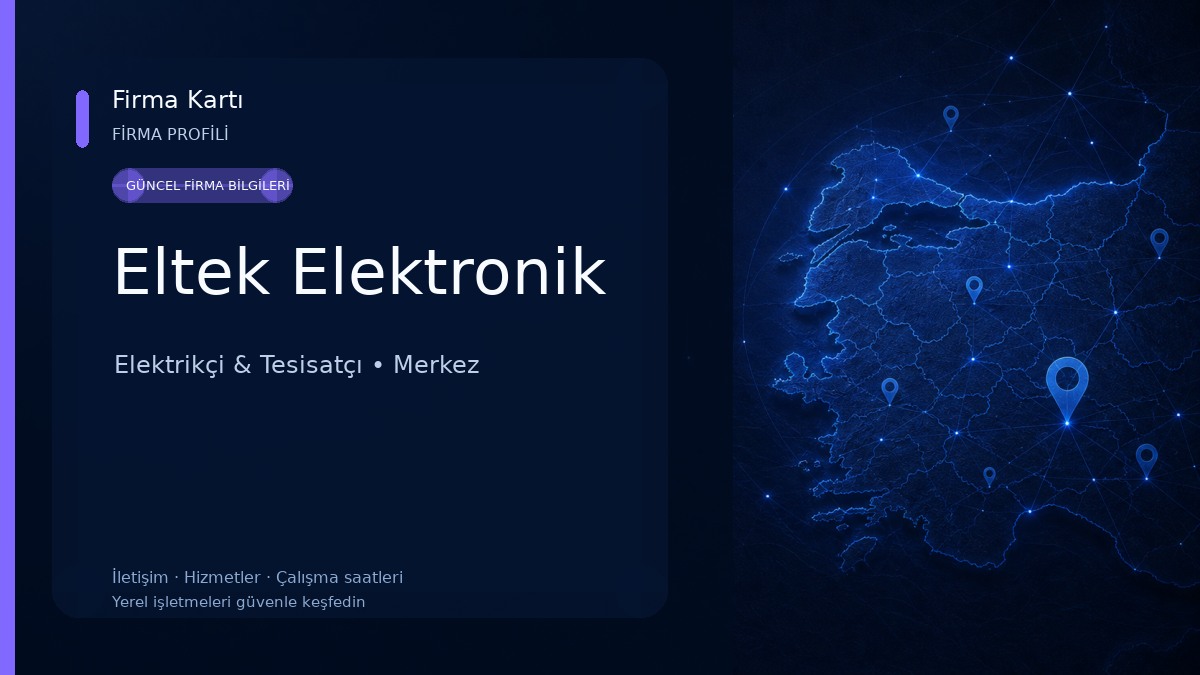 Eltek Elektronik
