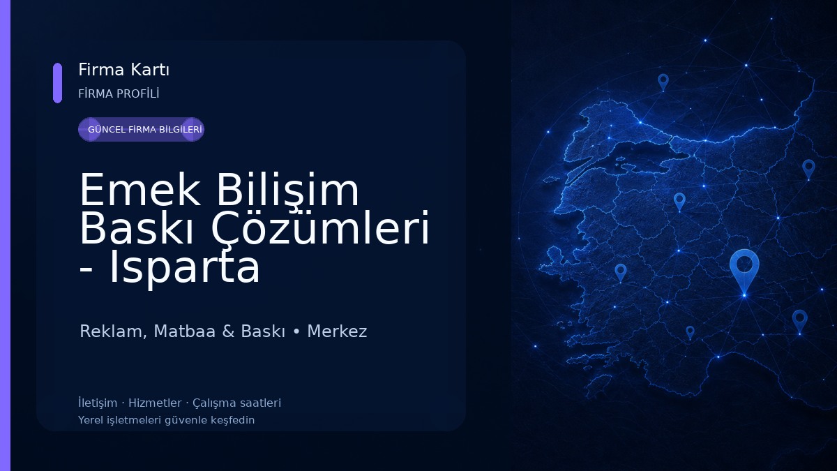 Emek Bilişim Baskı Çözümleri - Isparta Davetiye Dünyası - Bitmeyen Kartuş