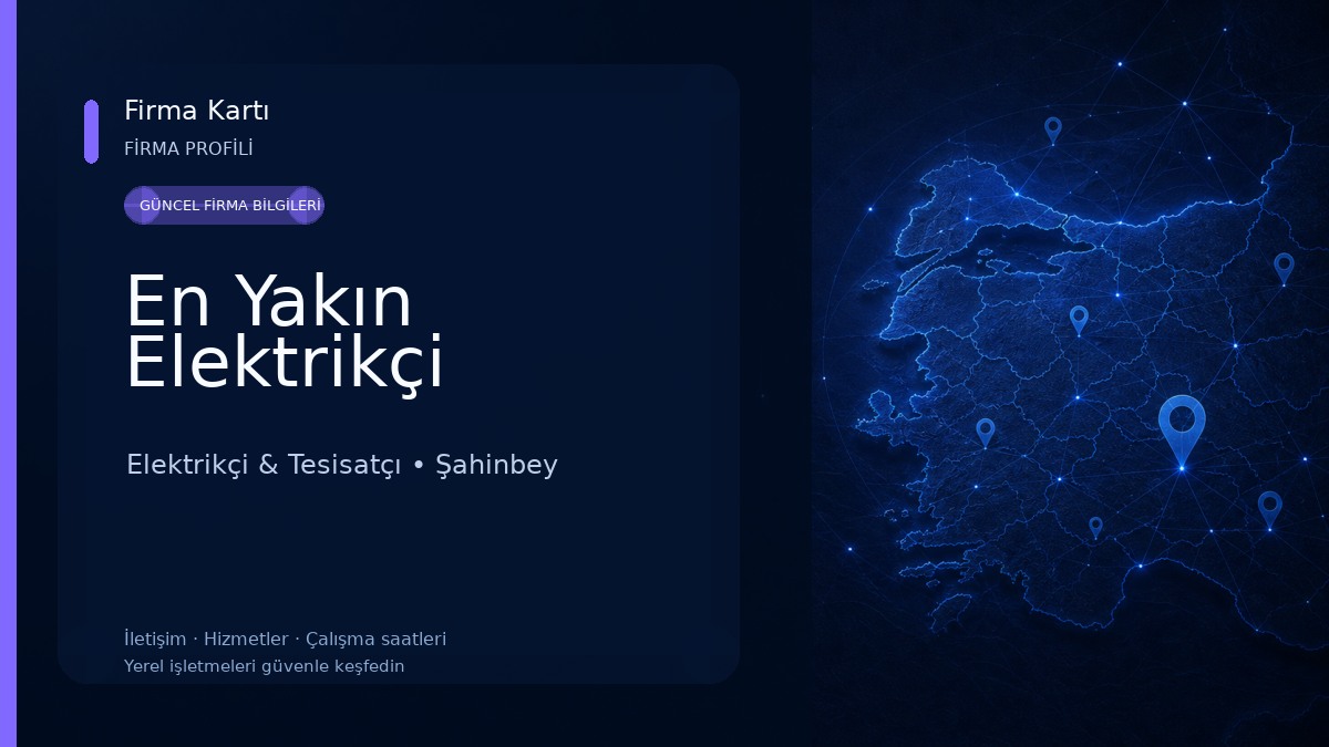 En Yakın Elektrikçi Elektrikçi & Tesisatçı