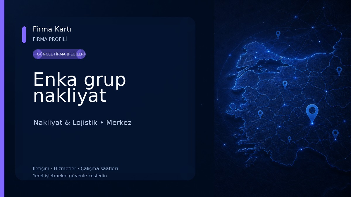 Enka grup nakliyat