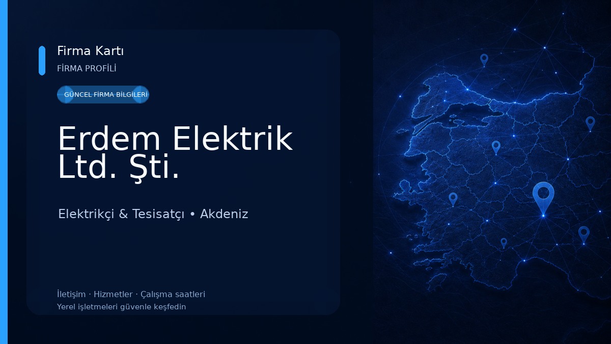 Erdem Elektrik Ltd. Şti.