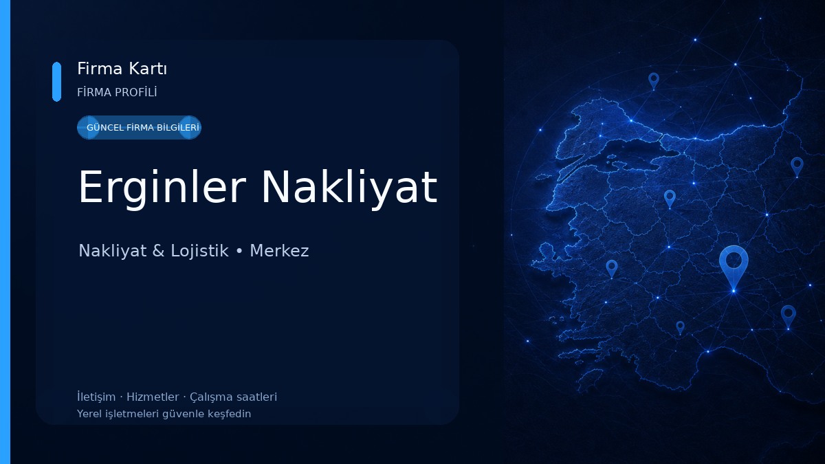Erginler Nakliyat Nakliyat & Lojistik