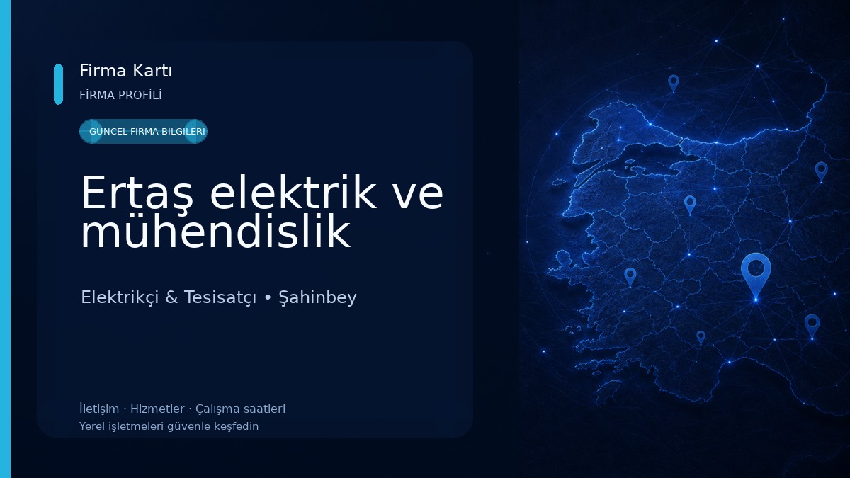 Ertaş elektrik ve mühendislik