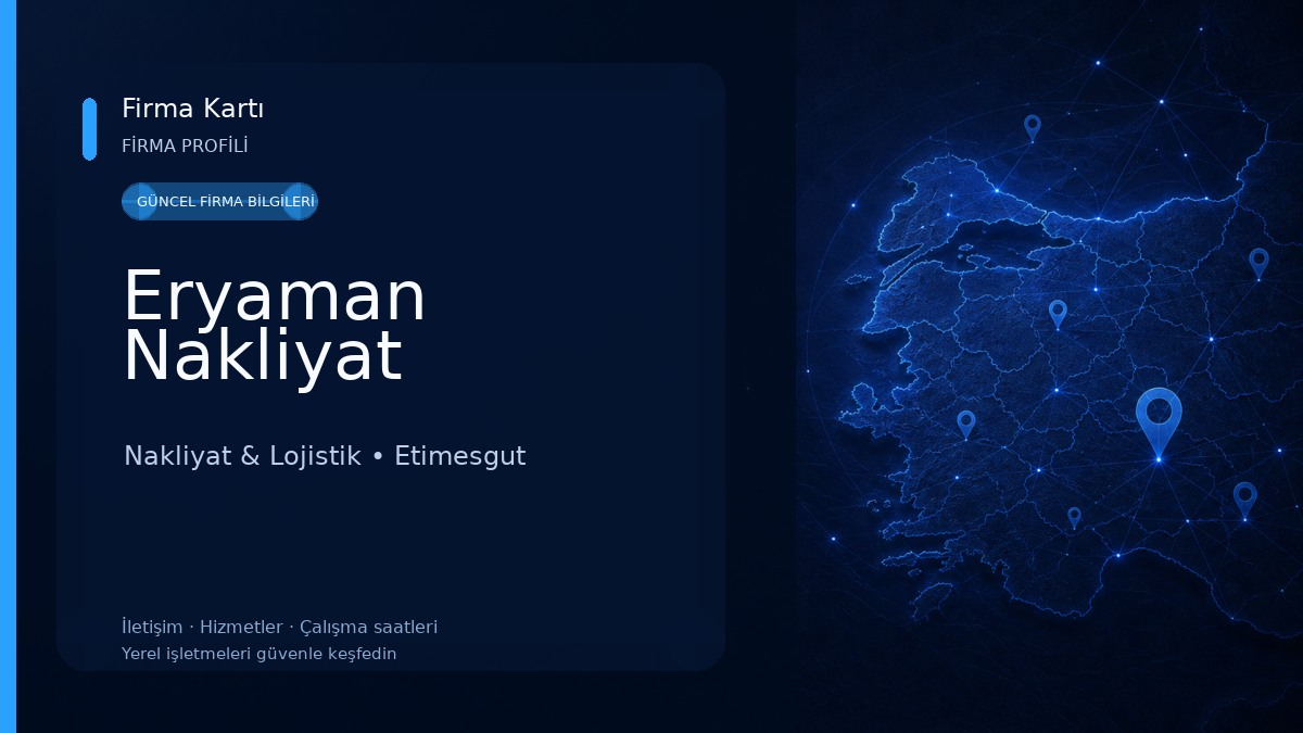 Eryaman Nakliyat Nakliyat & Lojistik