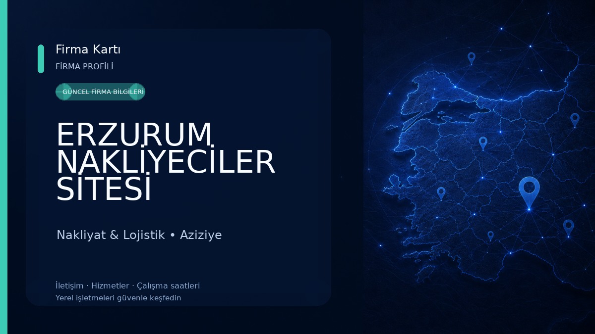 ERZURUM NAKLİYECİLER SİTESİ