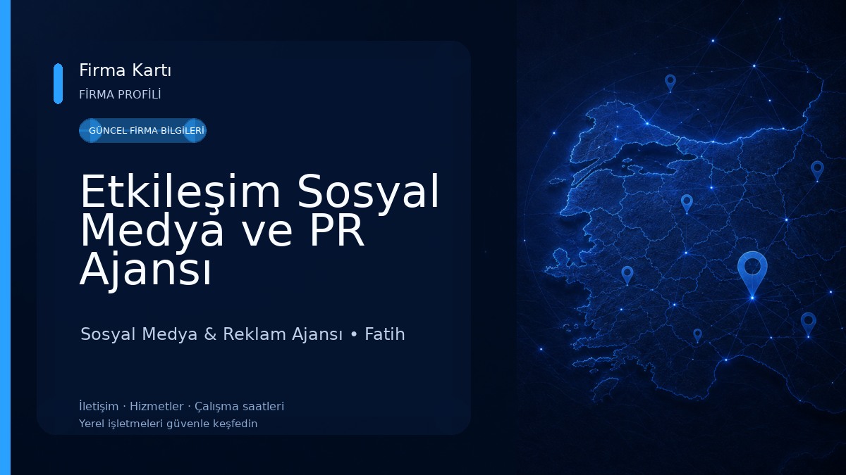 Etkileşim Sosyal Medya ve PR Ajansı