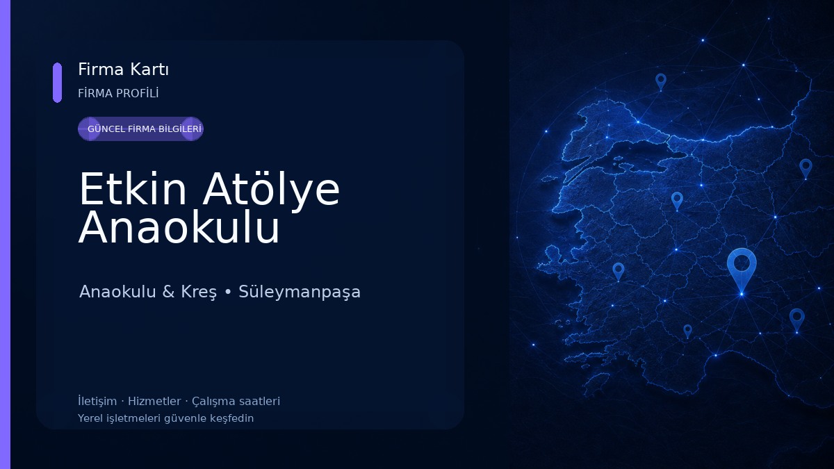 Etkin Atölye Anaokulu