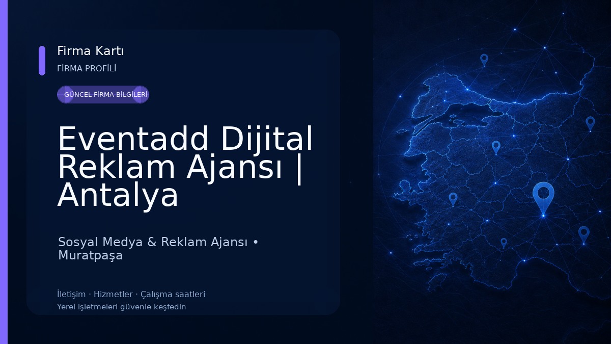 Eventadd Dijital Reklam Ajansı | Antalya