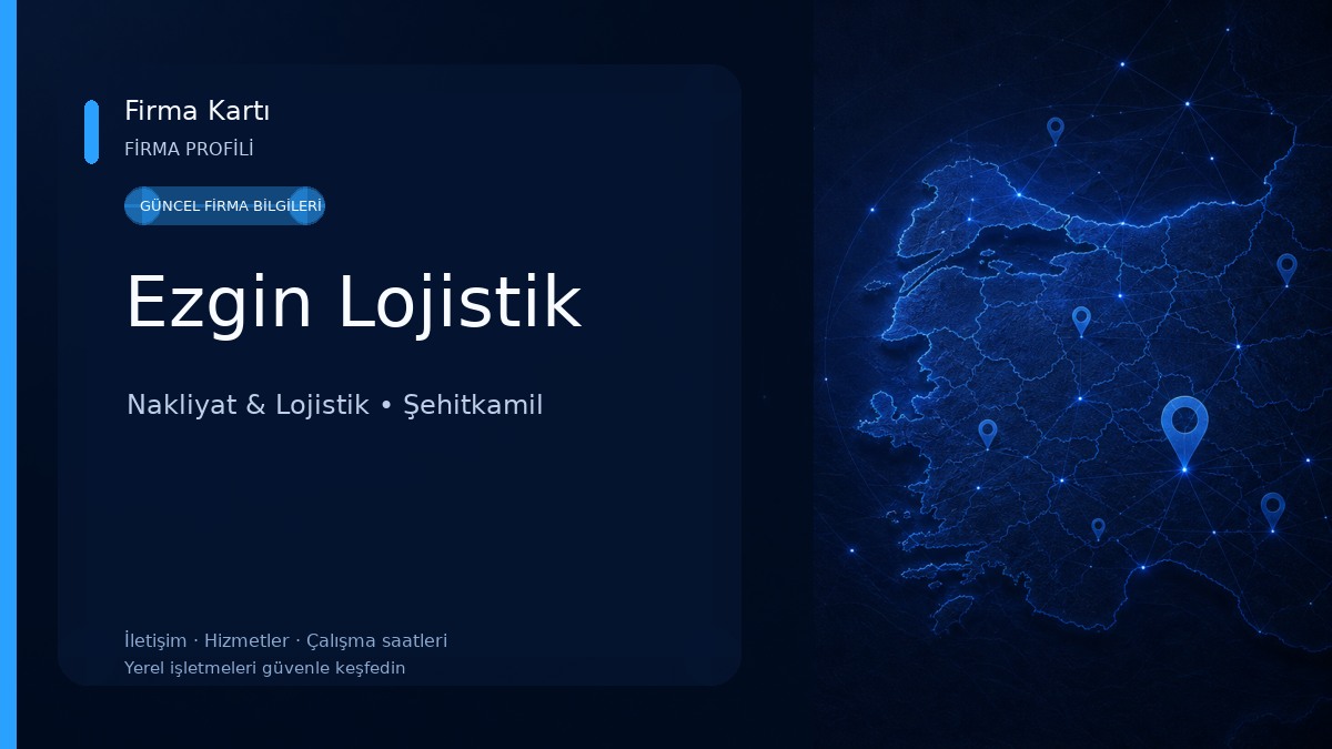 Ezgin Lojistik Nakliyat & Lojistik