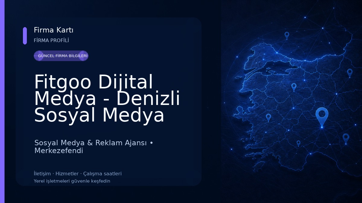 Fitgoo Dijital Medya - Denizli Sosyal Medya Ajansı