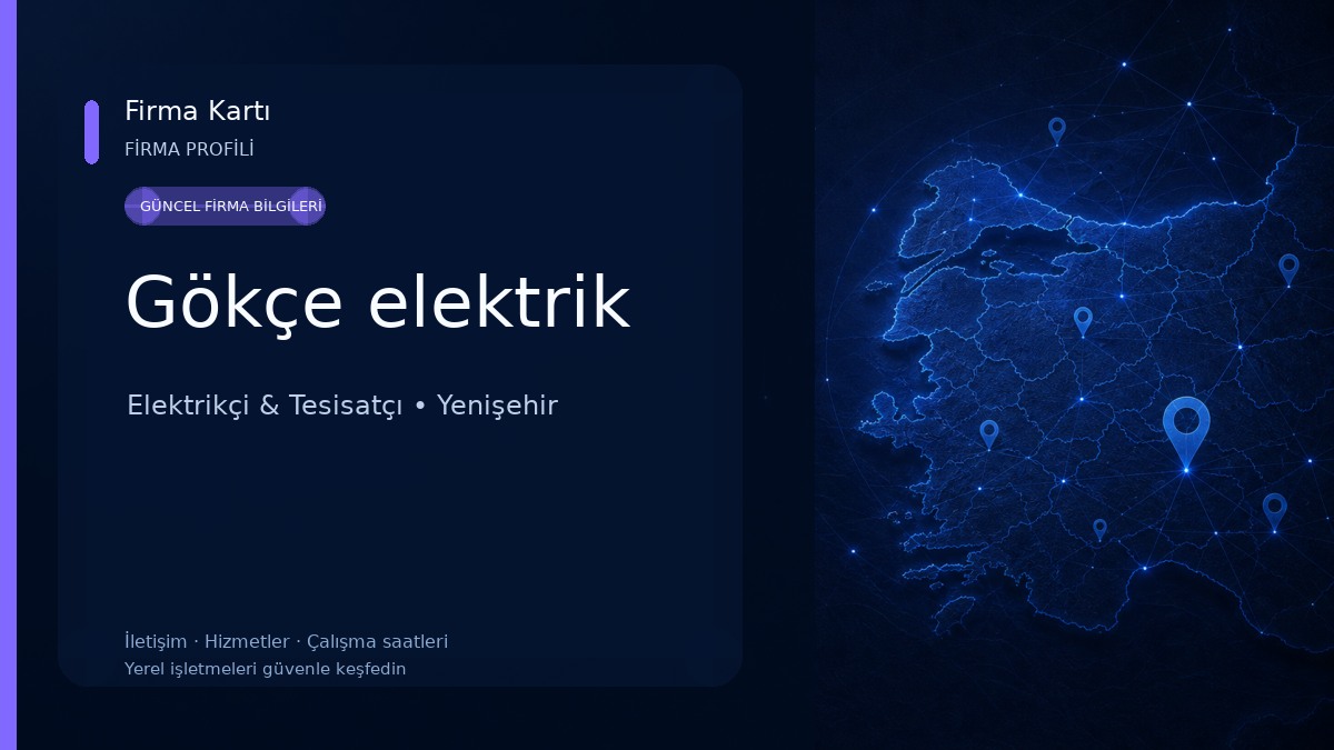 Gökçe elektrik