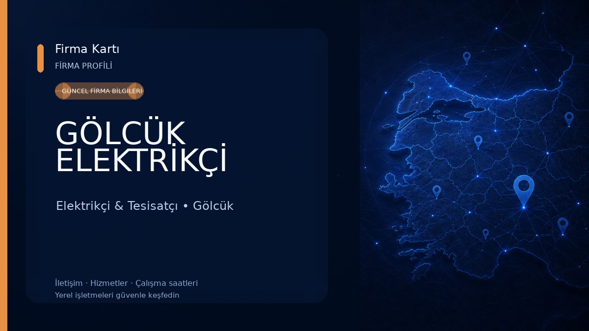 GÖLCÜK ELEKTRİKÇİ