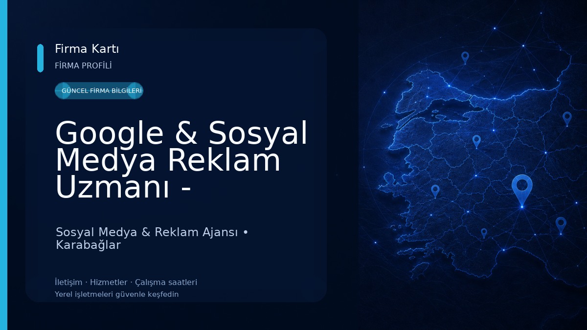 Google & Sosyal Medya Reklam Uzmanı - Yalnızoğlu Dijital Pazarlama Ajansı Sosyal Medya & Reklam Ajansı