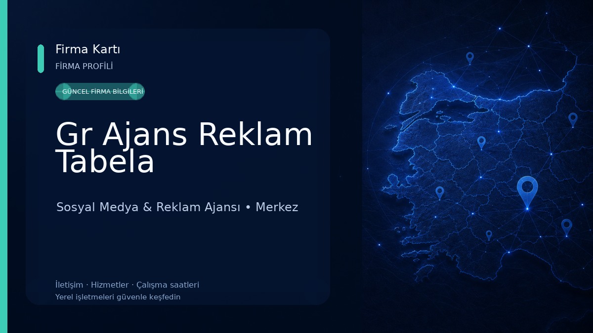 Gr Ajans Reklam Tabela