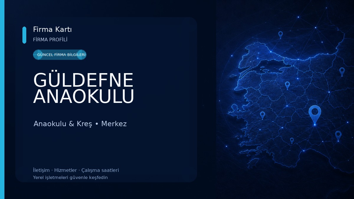 GÜLDEFNE ANAOKULU Anaokulu & Kreş