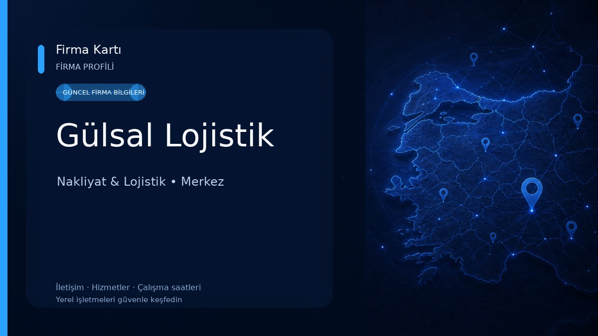 Gülsal Lojistik