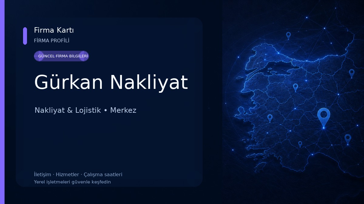 Gürkan Nakliyat