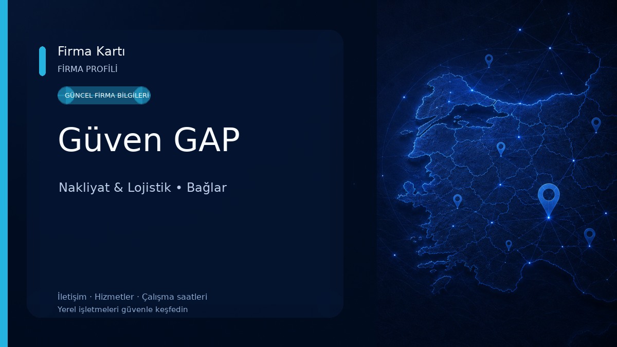 Güven GAP Nakliyat & Lojistik