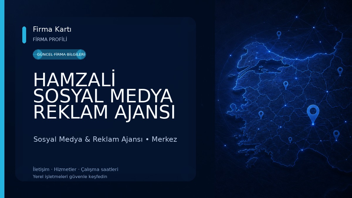 HAMZALİ SOSYAL MEDYA REKLAM AJANSI