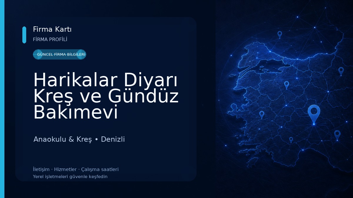 Harikalar Diyarı Kreş ve Gündüz Bakımevi