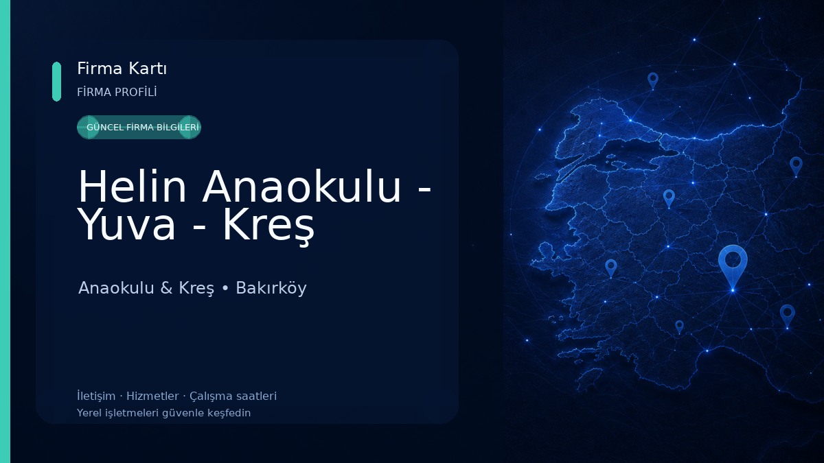 Helin Anaokulu - Yuva - Kreş Anaokulu & Kreş