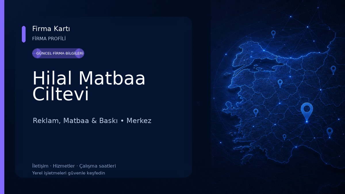 Hilal Matbaa Ciltevi