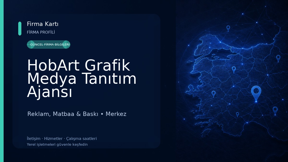HobArt Grafik Medya Tanıtım Ajansı
