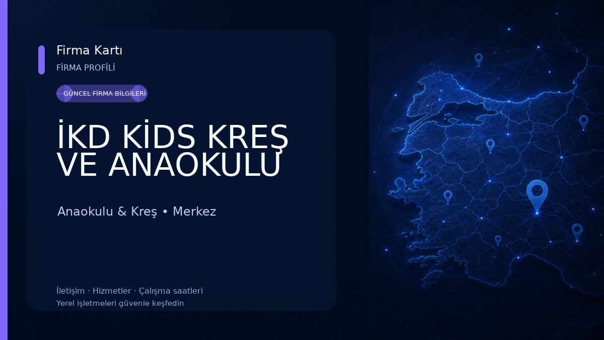 İKD KİDS KREŞ VE ANAOKULU