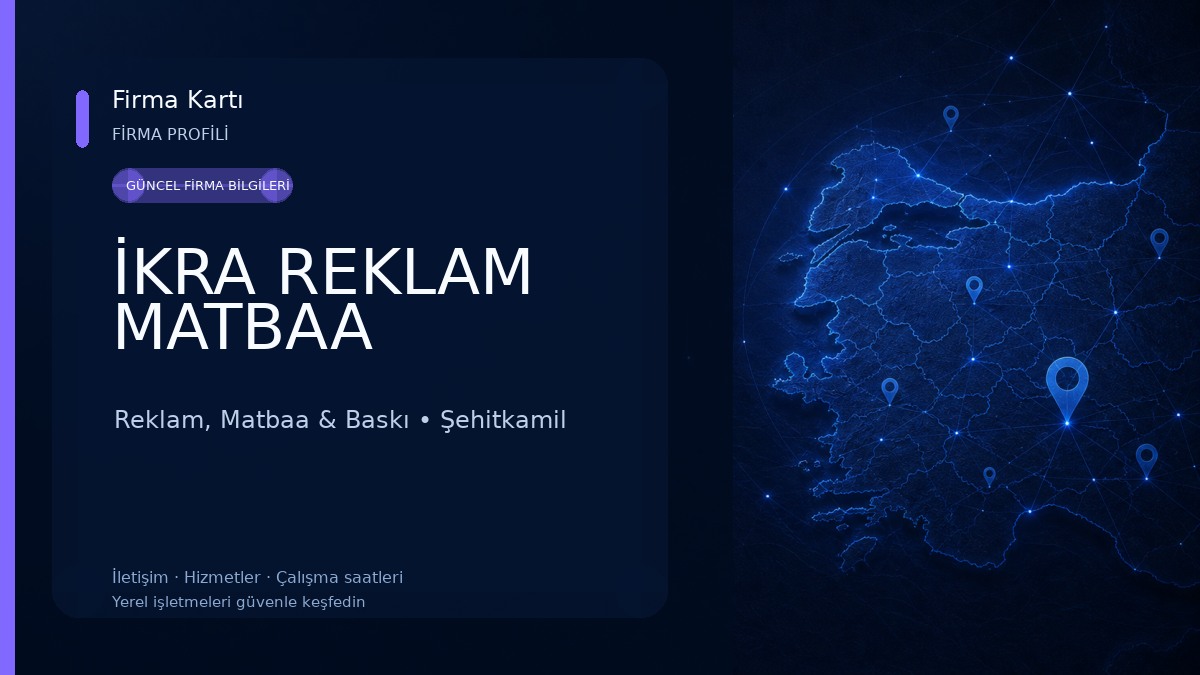 İKRA REKLAM MATBAA