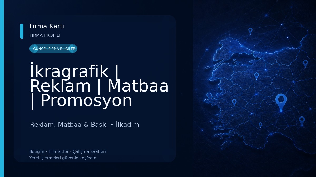 İkragrafik | Reklam | Matbaa | Promosyon
