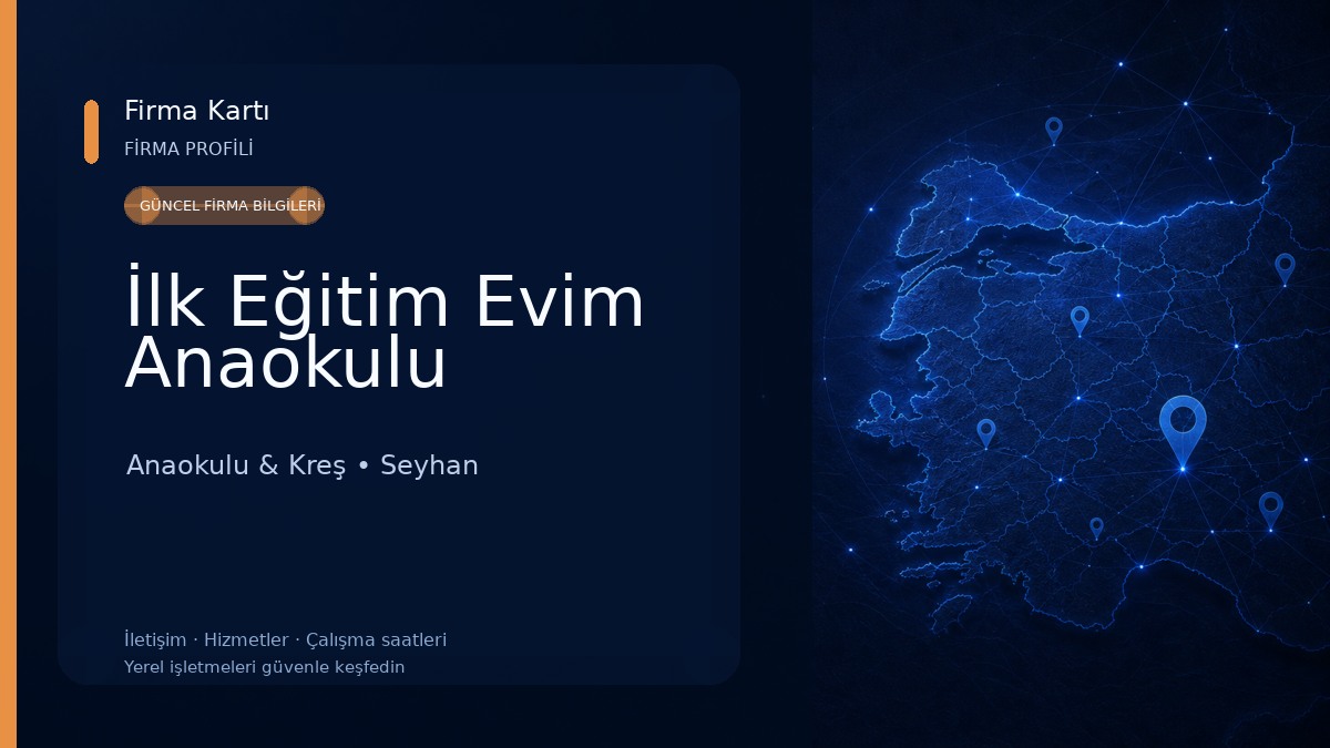 İlk Eğitim Evim Anaokulu