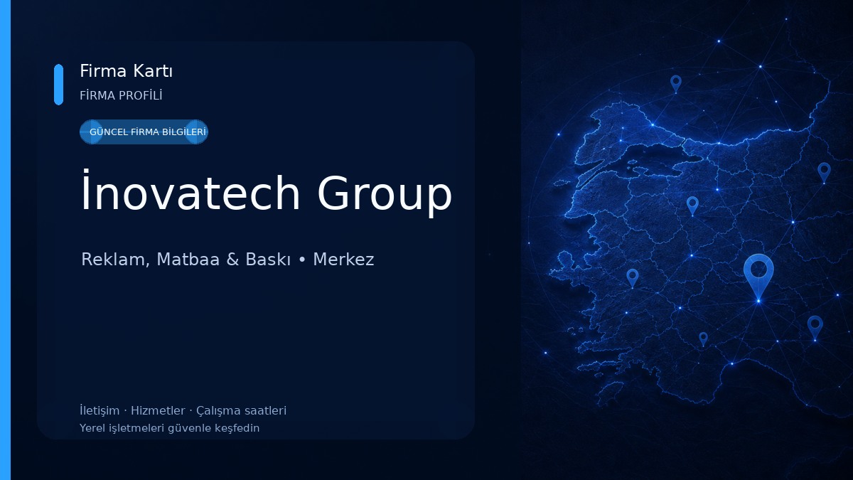İnovatech Group Reklam, Matbaa & Baskı