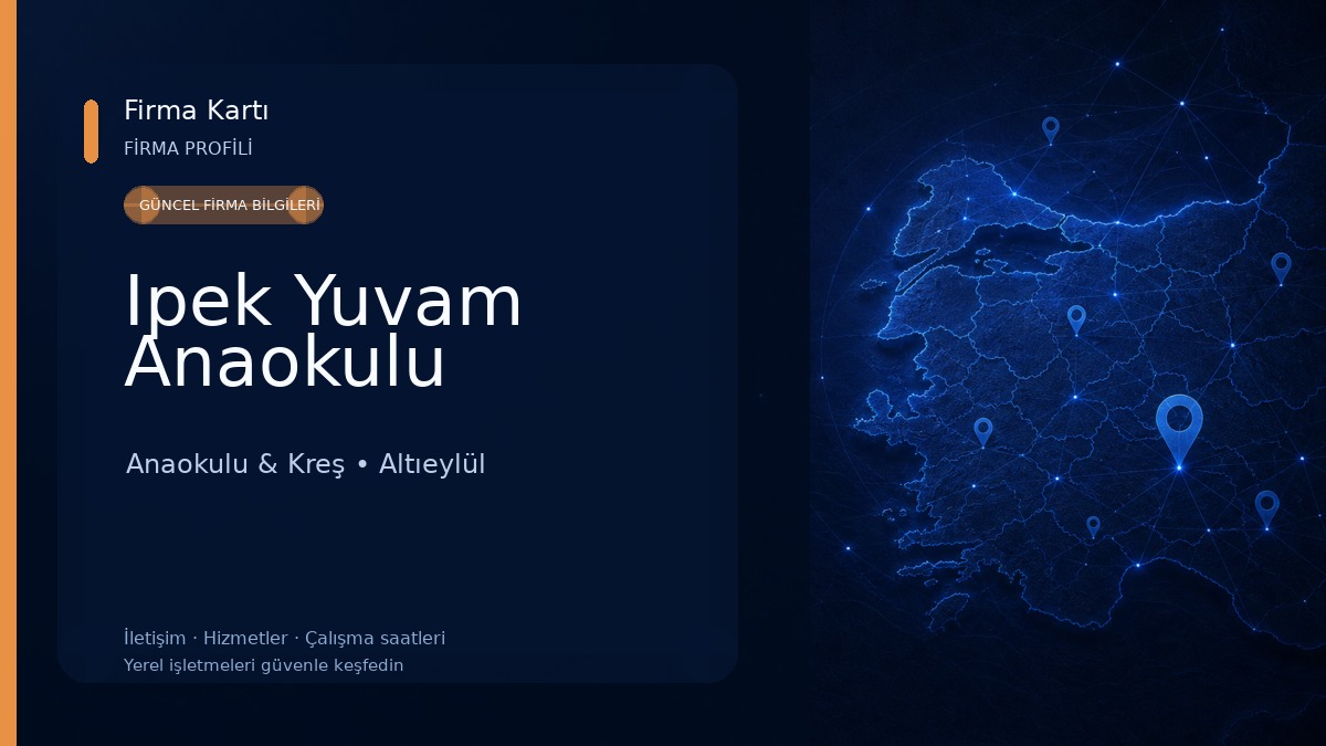 Ipek Yuvam Anaokulu Anaokulu & Kreş