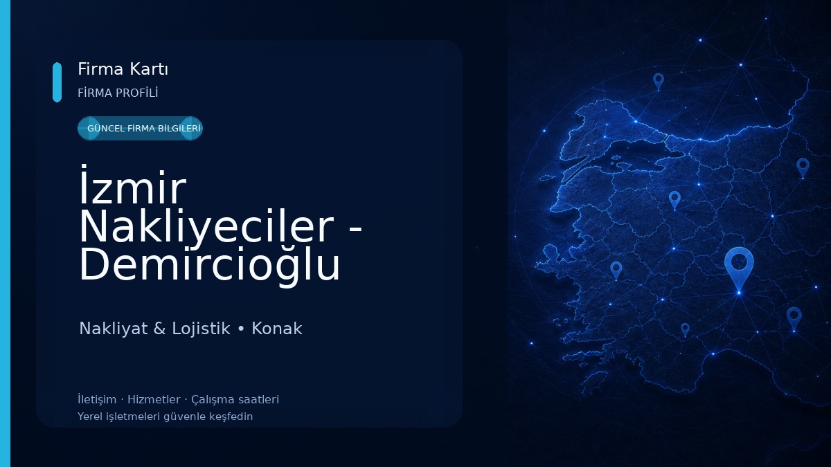 İzmir Nakliyeciler - Demircioğlu Nakliyat