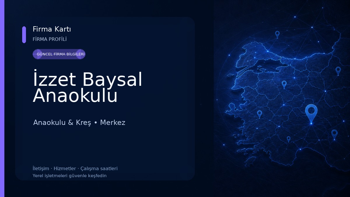 İzzet Baysal Anaokulu Anaokulu & Kreş