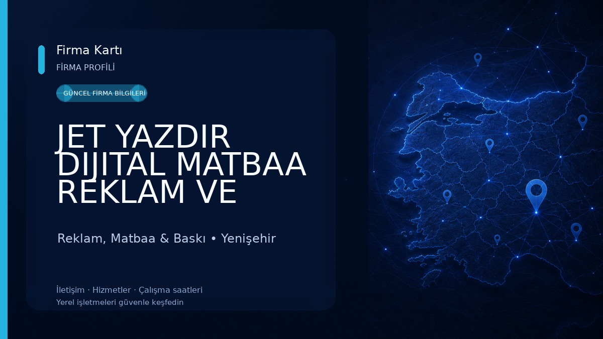 JET YAZDIR DIJITAL MATBAA REKLAM VE PROMOSYON Reklam, Matbaa & Baskı