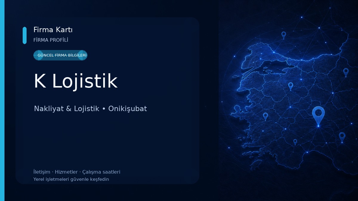 K Lojistik Nakliyat & Lojistik