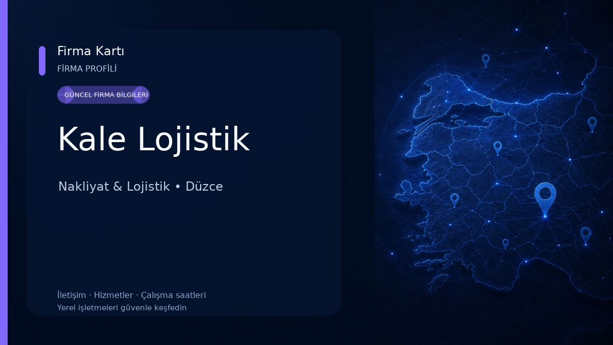 Kale Lojistik Nakliyat & Lojistik