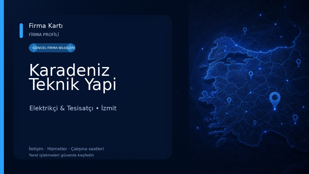 Karadeniz Teknik Yapi Elektrikçi & Tesisatçı