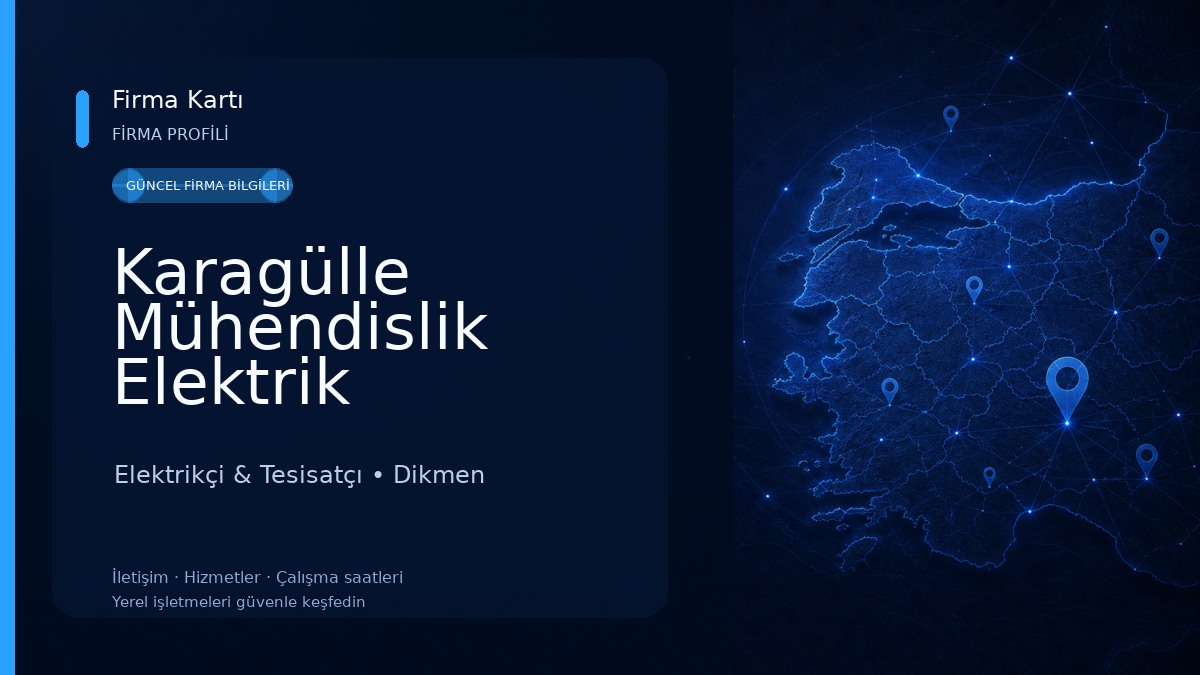 Karagülle Mühendislik Elektrik