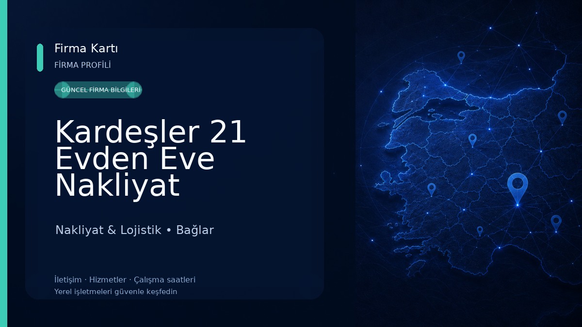 Kardeşler 21 Evden Eve Nakliyat