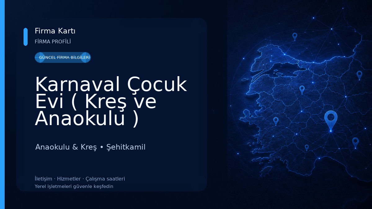 Karnaval Çocuk Evi ( Kreş ve Anaokulu ) Anaokulu & Kreş