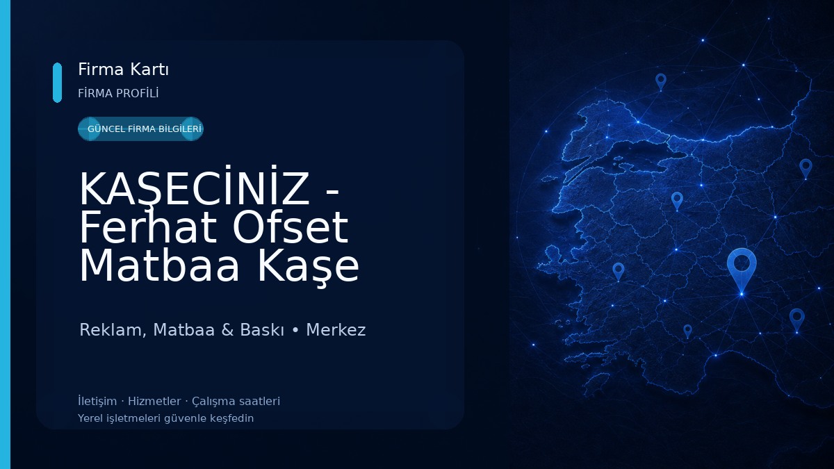 KAŞECİNİZ - Ferhat Ofset Matbaa Kaşe Davetiye