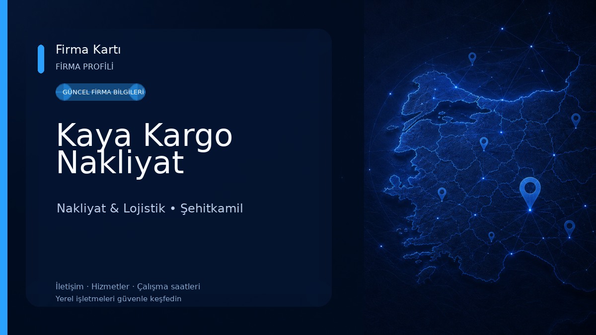Kaya Kargo Nakliyat